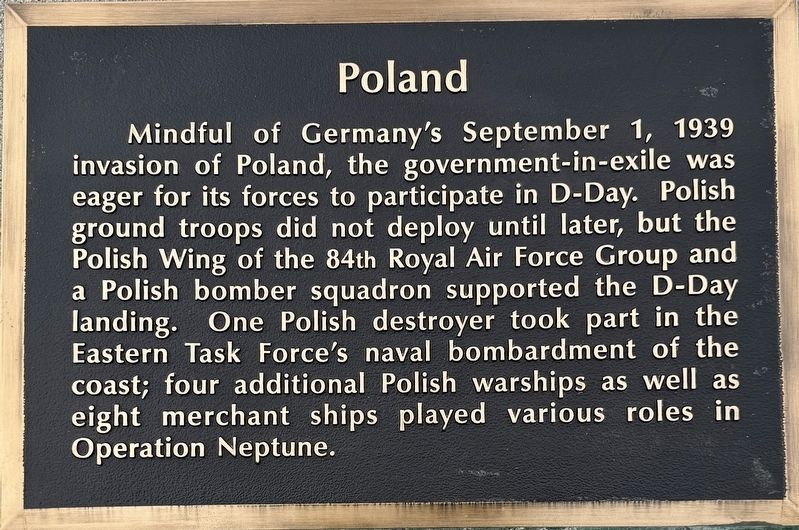 Poland Marker image. Click for full size.