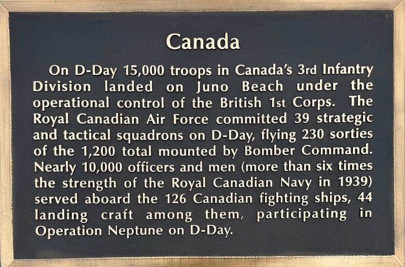 Canada Marker. Click for full size. Canada Marker image. Click for full size.