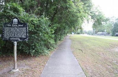 Old Stage Road Marker image. Click for full size.
