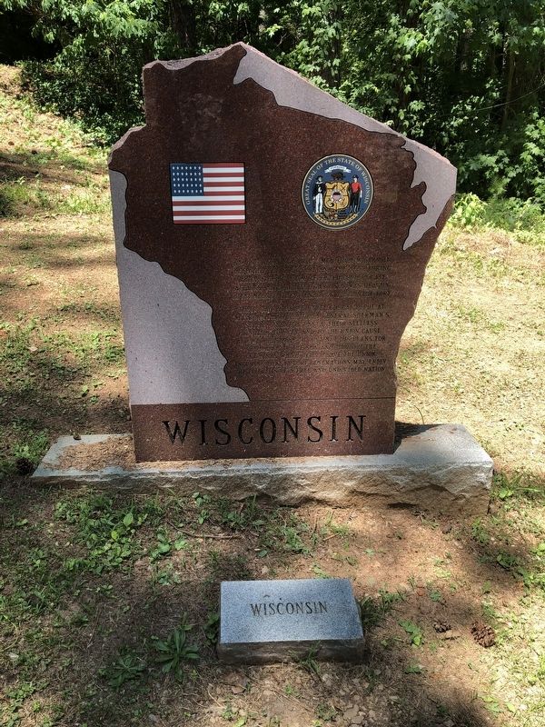 Wisconsin Marker. Click for full size. Wisconsin Marker image. Click for full size.