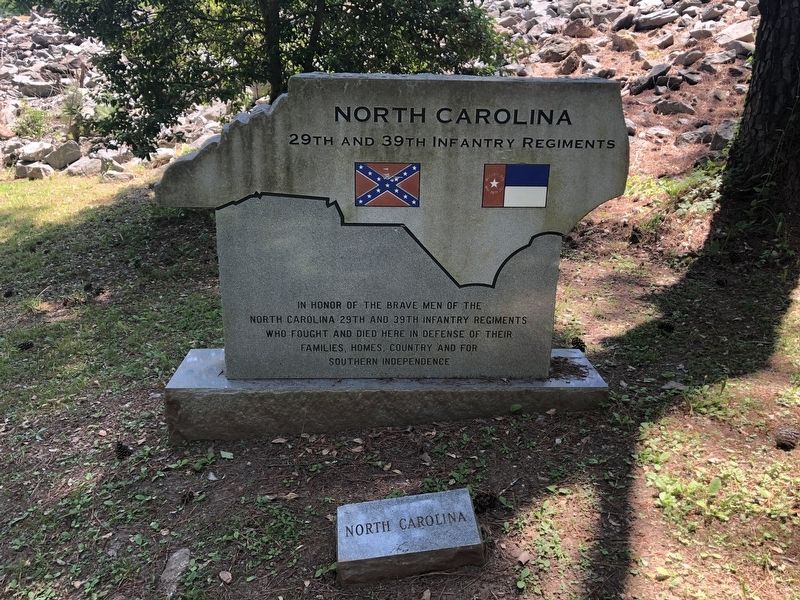 North Carolina Marker. Click for full size. North Carolina Marker image. Click for full size.