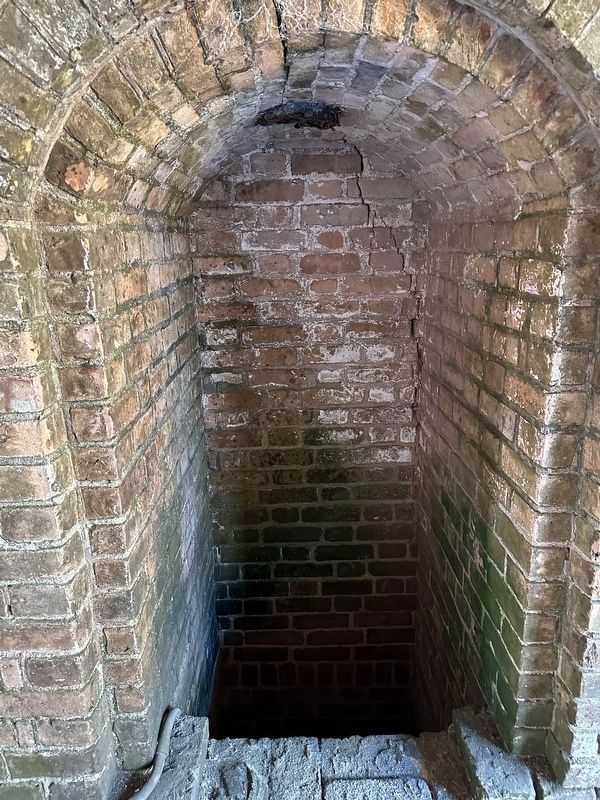 Water in "Dry" Tortugas Marker. Click for full size. Water in "Dry" Tortugas Marker image. Click for full size.