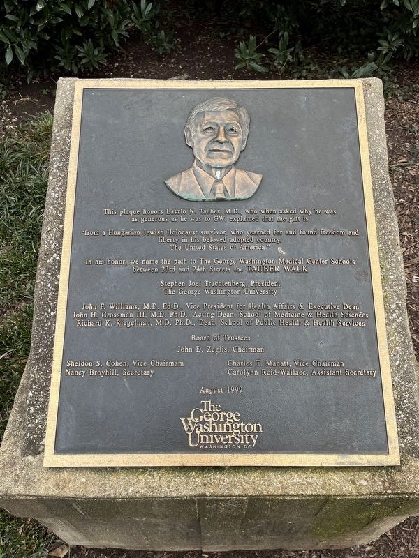 Laszlo N. Tauber, M.D. Marker image. Click for full size.