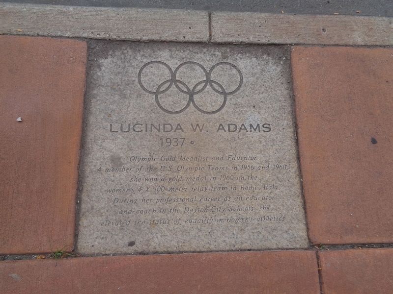 Lucinda W. Adams Marker image. Click for full size.