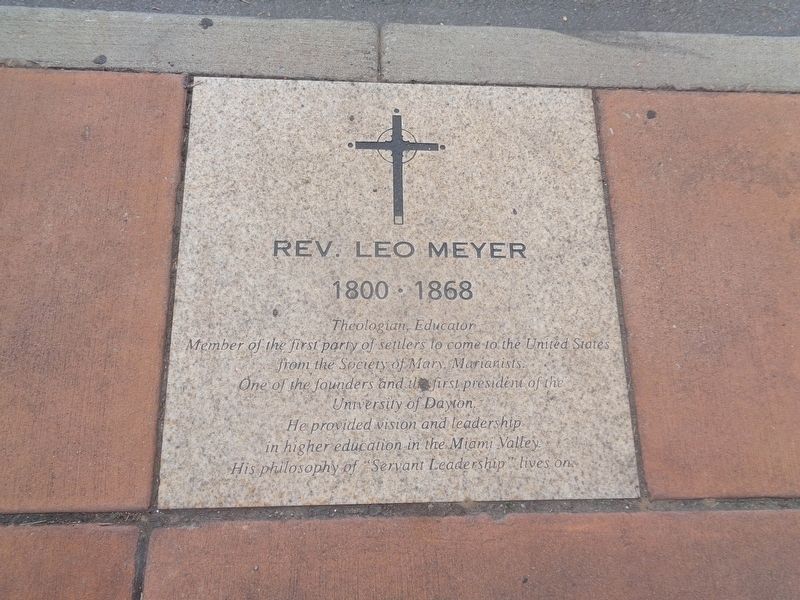 Rev. Leo Meyer Marker image. Click for full size.