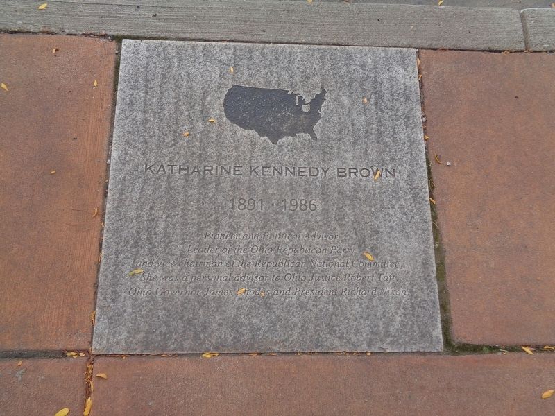 Katharine Kennedy Brown Marker image. Click for full size.