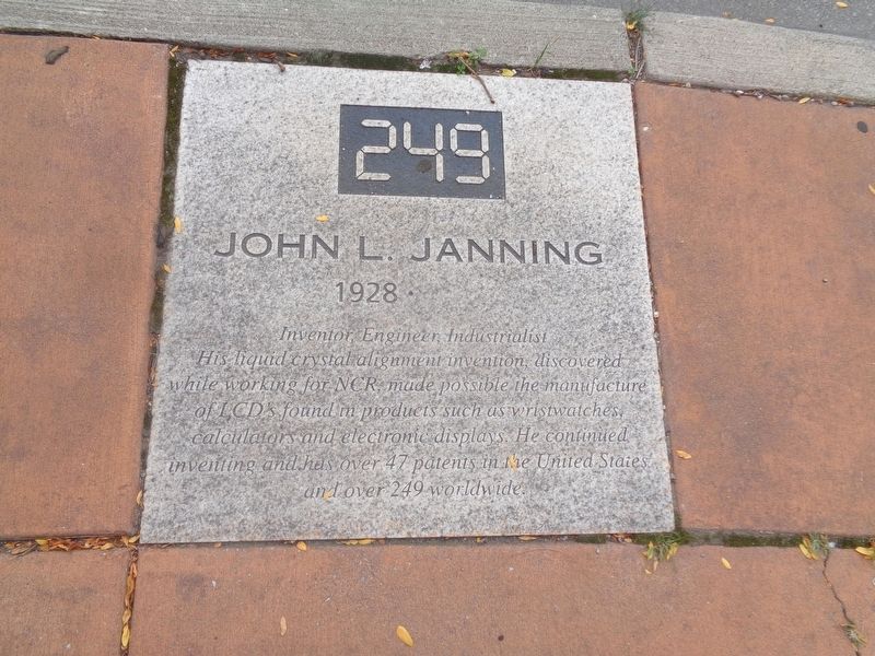 John L. Janning Marker image. Click for full size.