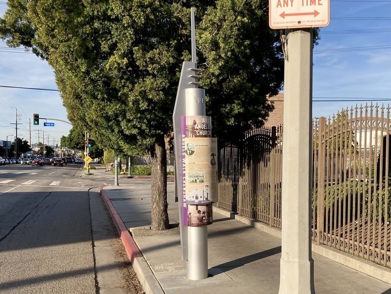 West Angeles Church Marker. Click for full size. West Angeles Church Marker image. Click for full size.