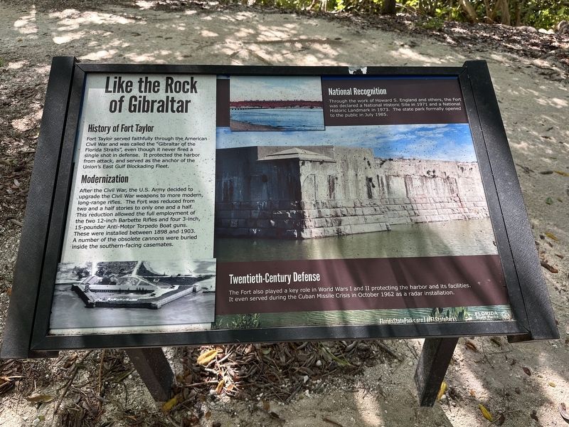 Like the Rock of Gibraltar Marker. Click for full size. Like the Rock of Gibraltar Marker image. Click for full size.