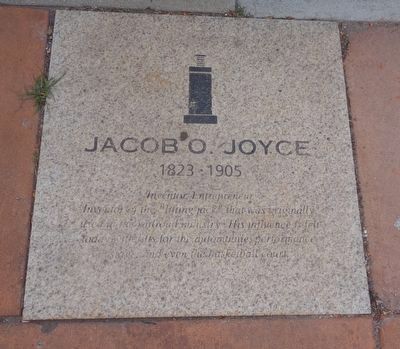 Jacob O. Joyce Marker image. Click for full size.