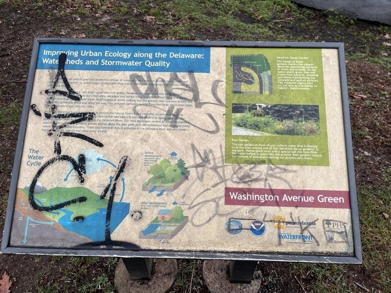 Improving Urban Ecology along the Delaware: Watersheds and Stormwater Quality Marker image. Click for full size.