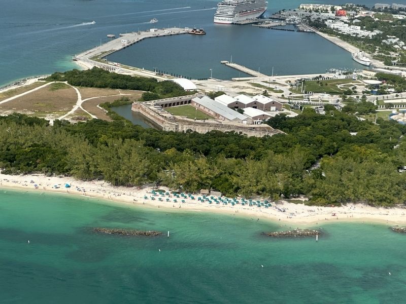 Fort Zachary Taylor from the air image. Click for full size.
