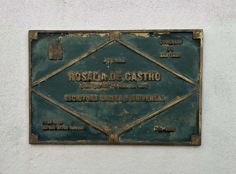 Rosal�a de Castro Marker image. Click for full size.