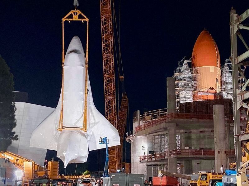 Last External Tank on Earth image. Click for full size.