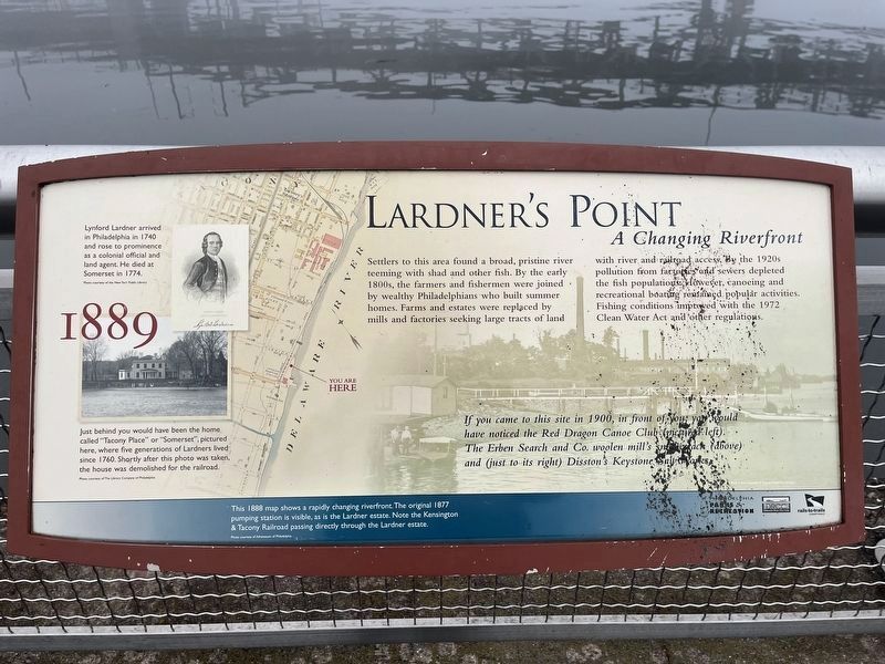 Lardner's Point Marker image. Click for full size.