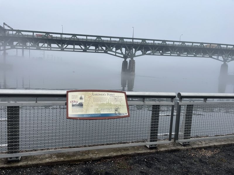 Lardner's Point Marker image. Click for full size.