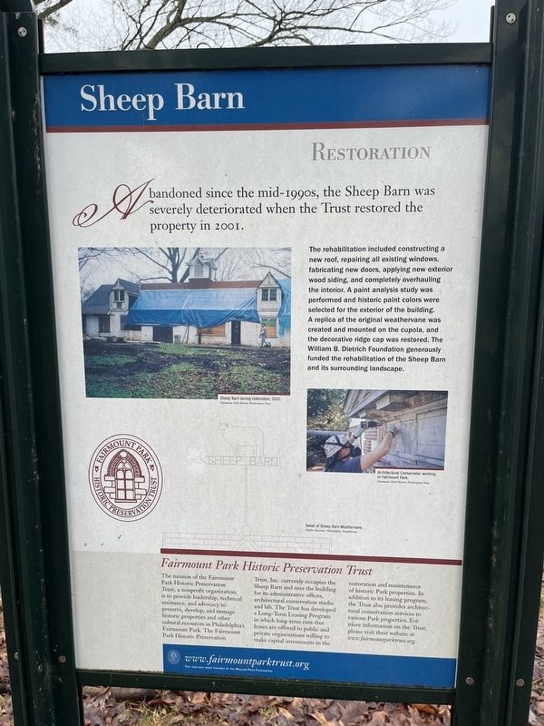 Sheep Barn Marker [Back] image. Click for full size.