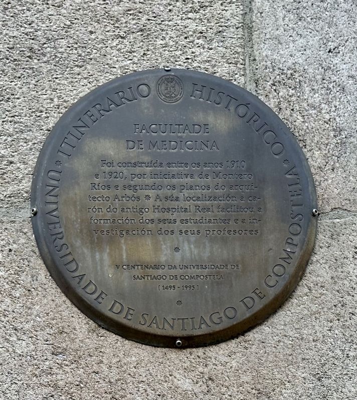 Facultade de Medicina / Faculty of Medicine Marker image. Click for full size.