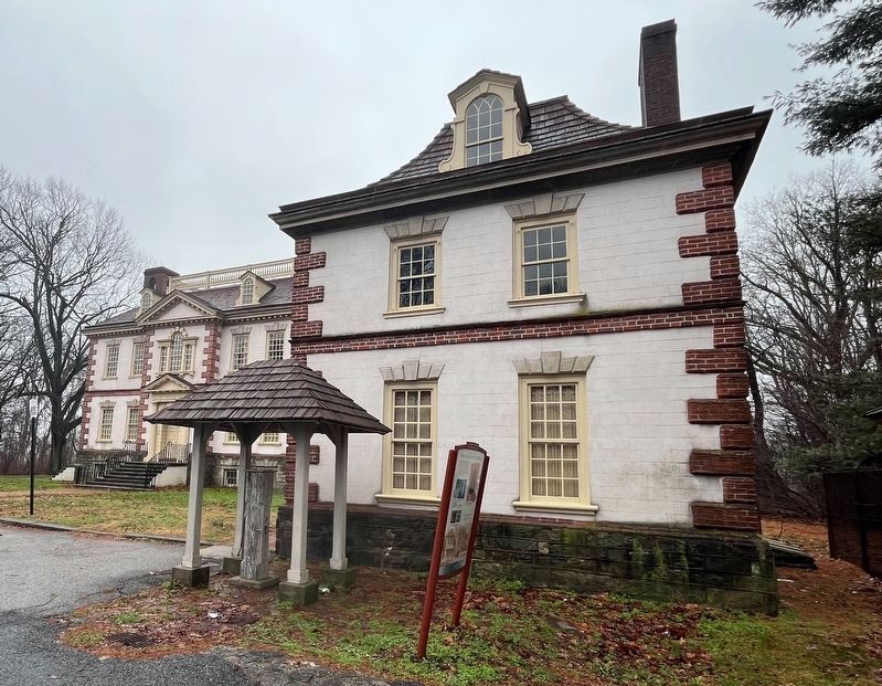 Mount Pleasant with the marker visible in the foreground on the right image. Click for full size.