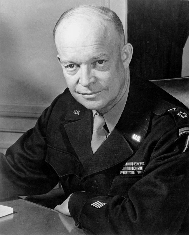 General Dwight D. Eisenhower image. Click for full size.