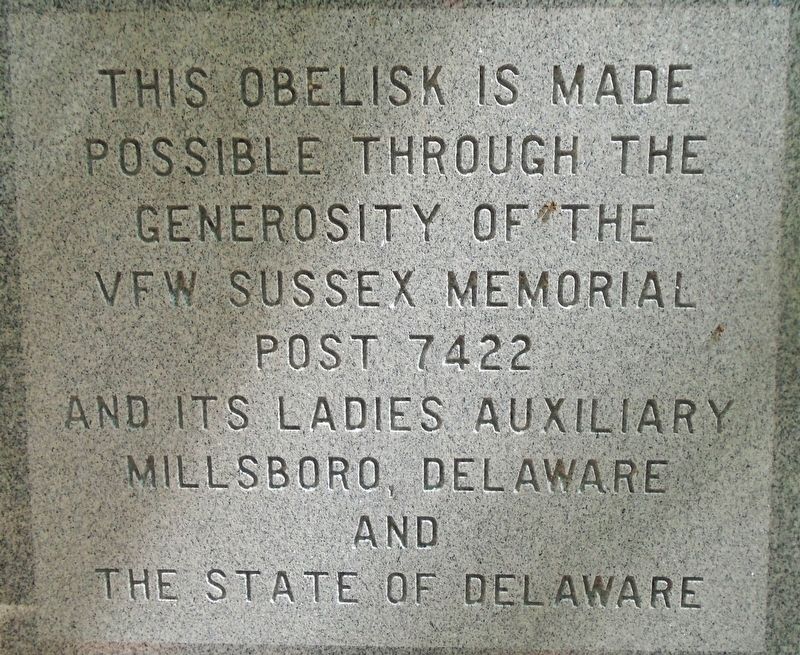 Delaware Medal of Honor Recipients Sponsor Marker image. Click for full size.
