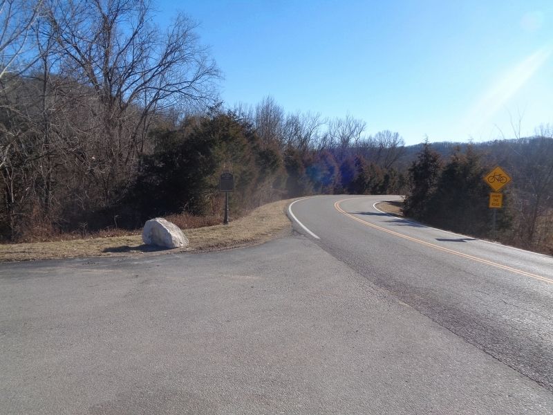 Historic Fox Creek Marker image. Click for full size.