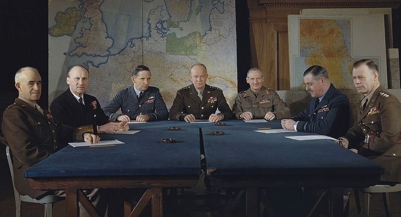 Supreme Command, Allied Expeditionary Force (SHAEF). Click for full size. Supreme Command, Allied Expeditionary Force (SHAEF) image. Click for full size.