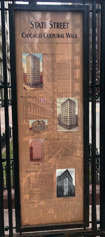 State Street Marker, side 2. Click for full size. State Street Marker, side 2 image. Click for full size.