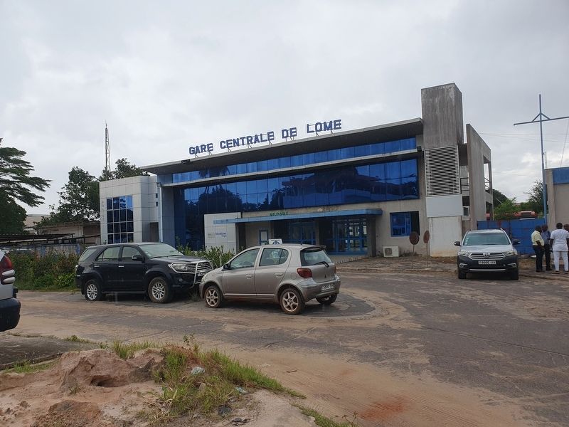 Former Central Railroad Station of Lomé. Click for full size. Former Central Railroad Station of Lomé image. Click for full size.