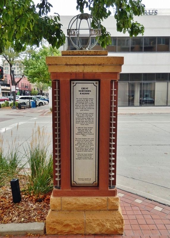 Great Northern Railway Marker image. Click for full size.