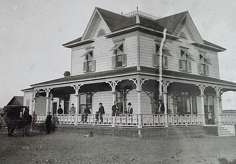 Willms Family and their Ranch House. Click for full size. Willms Family and their Ranch House image. Click for full size.