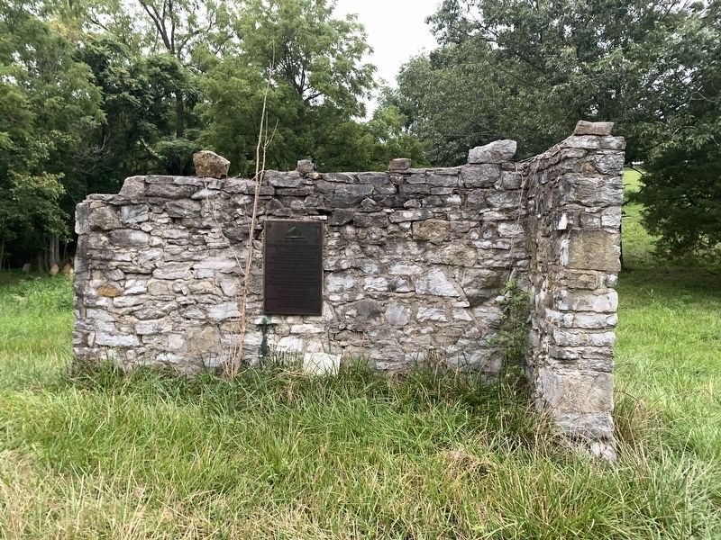 New Monmouth Church Marker. Click for full size. New Monmouth Church Marker image. Click for full size.