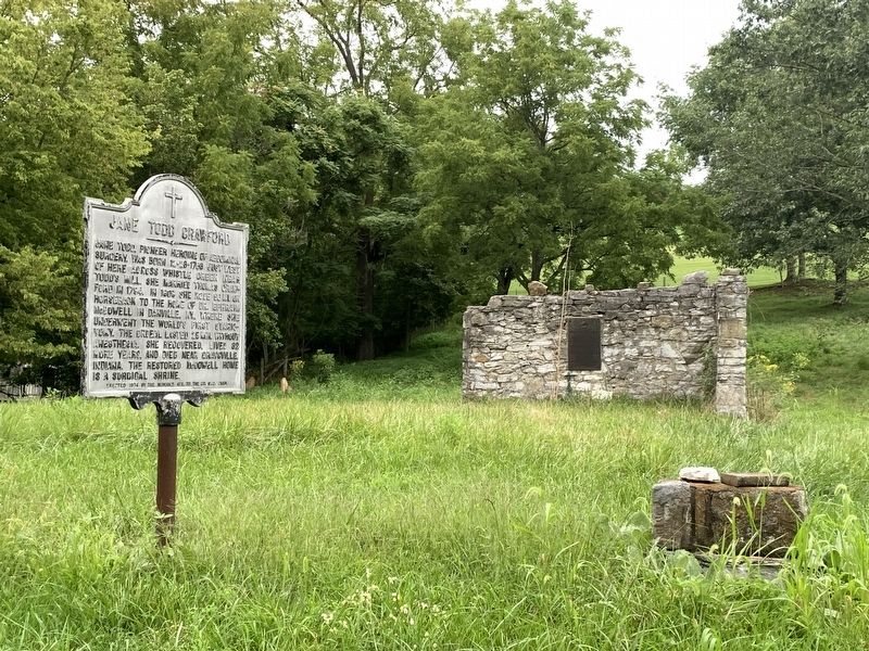 New Monmouth Church Marker. Click for full size. New Monmouth Church Marker image. Click for full size.