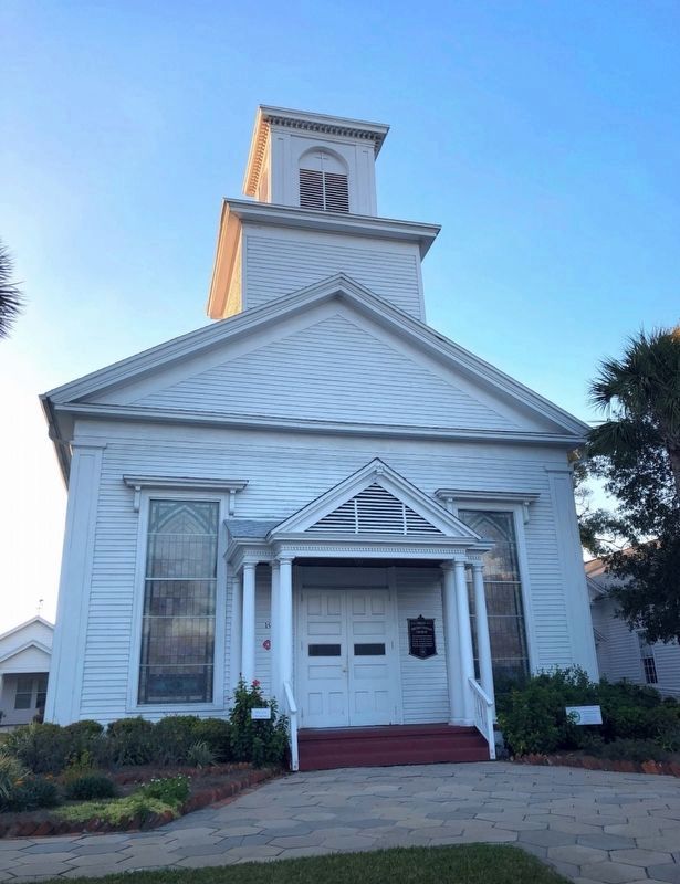 First Presbyterian Church Marker. Click for full size. First Presbyterian Church Marker image. Click for full size.