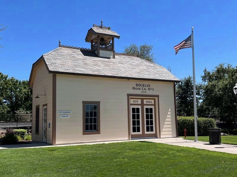Rocklin Hose Company No. 1 Replica image. Click for full size.