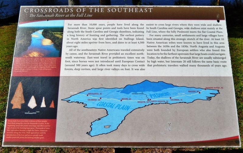 Crossroads of the Southeast Marker image. Click for full size.