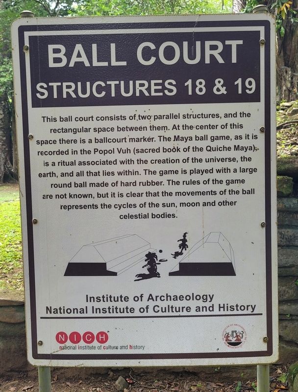 Ball Court Marker image. Click for full size.