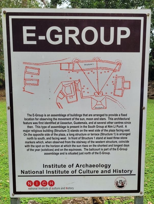 E-Group Marker. Click for full size. E-Group Marker image. Click for full size.