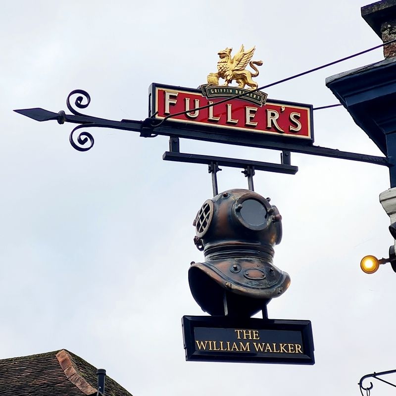 Divers Helmet Pub Sign. Click for full size. Divers Helmet Pub Sign image. Click for full size.