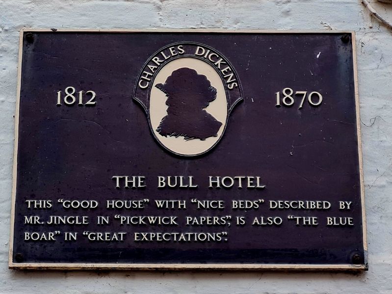 The Bull Hotel Marker image. Click for full size.