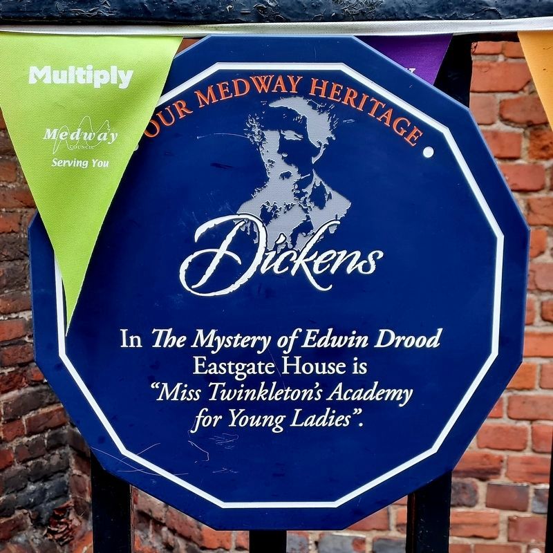 Eastgate House Marker. Click for full size. Eastgate House Marker image. Click for full size.