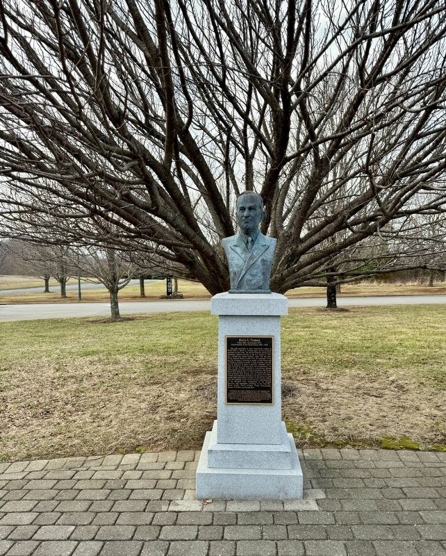 Harry S. Truman Marker. Click for full size. Harry S. Truman Marker image. Click for full size.