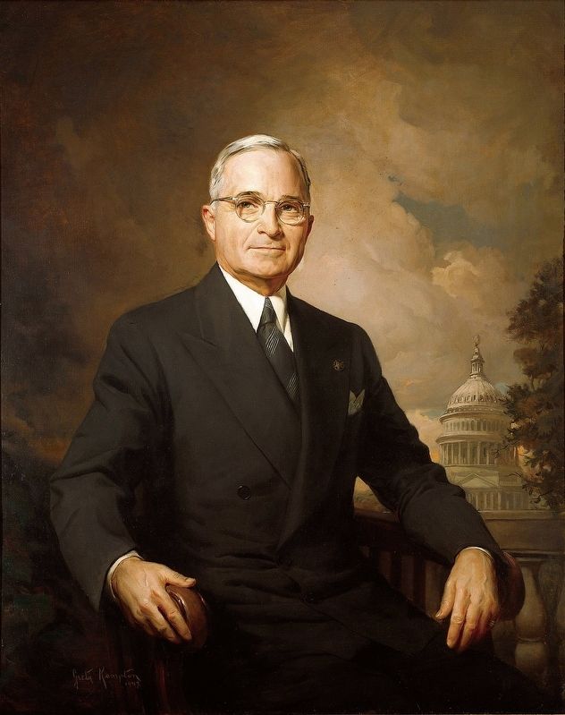Harry S. Truman image. Click for full size.