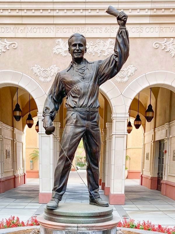 Douglas Fairbanks Statue. Click for full size. Douglas Fairbanks Statue image. Click for full size.