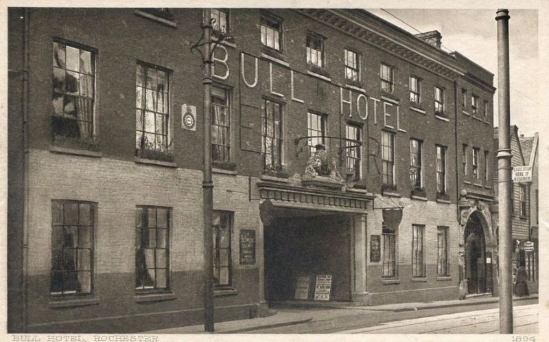 The Bull Hotel image. Click for full size.