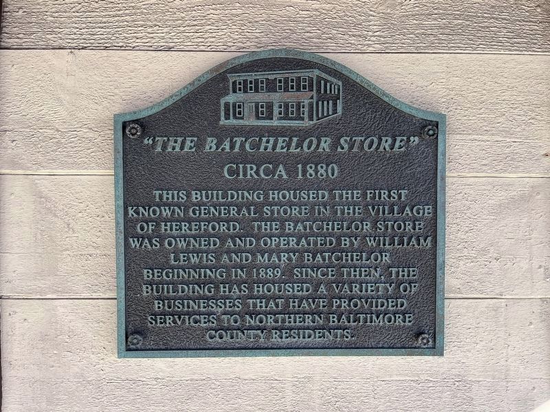"The Batchelor Store" Marker image. Click for full size.