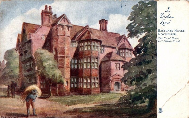 <i>In Dickens Land</i> - Eastgate House. Click for full size. <i>In Dickens Land</i> - Eastgate House image. Click for full size.