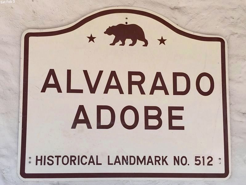 Alvarado Adobe image. Click for full size.