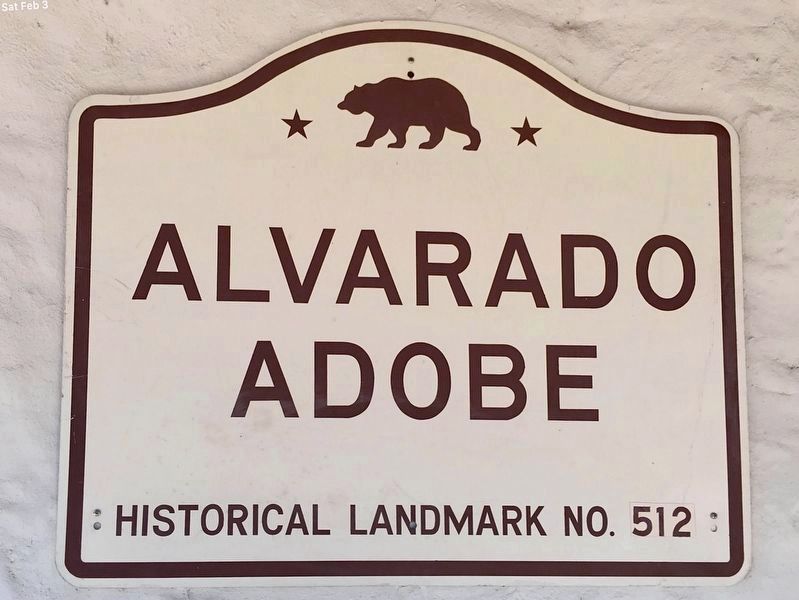 Alvarado Adobe. Click for full size. Alvarado Adobe image. Click for full size.