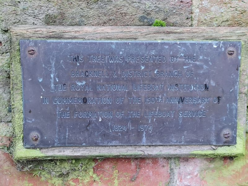 Royal National Lifeboat Institution Marker. Click for full size. Royal National Lifeboat Institution Marker image. Click for full size.